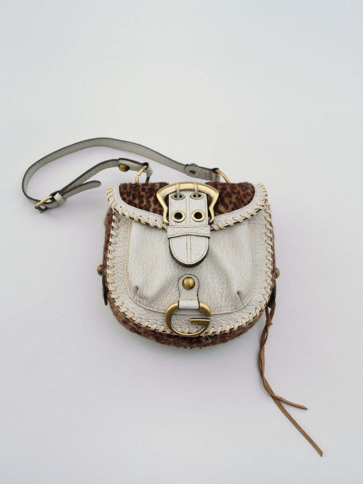 Vintage Guess Leather Shoulder Bag