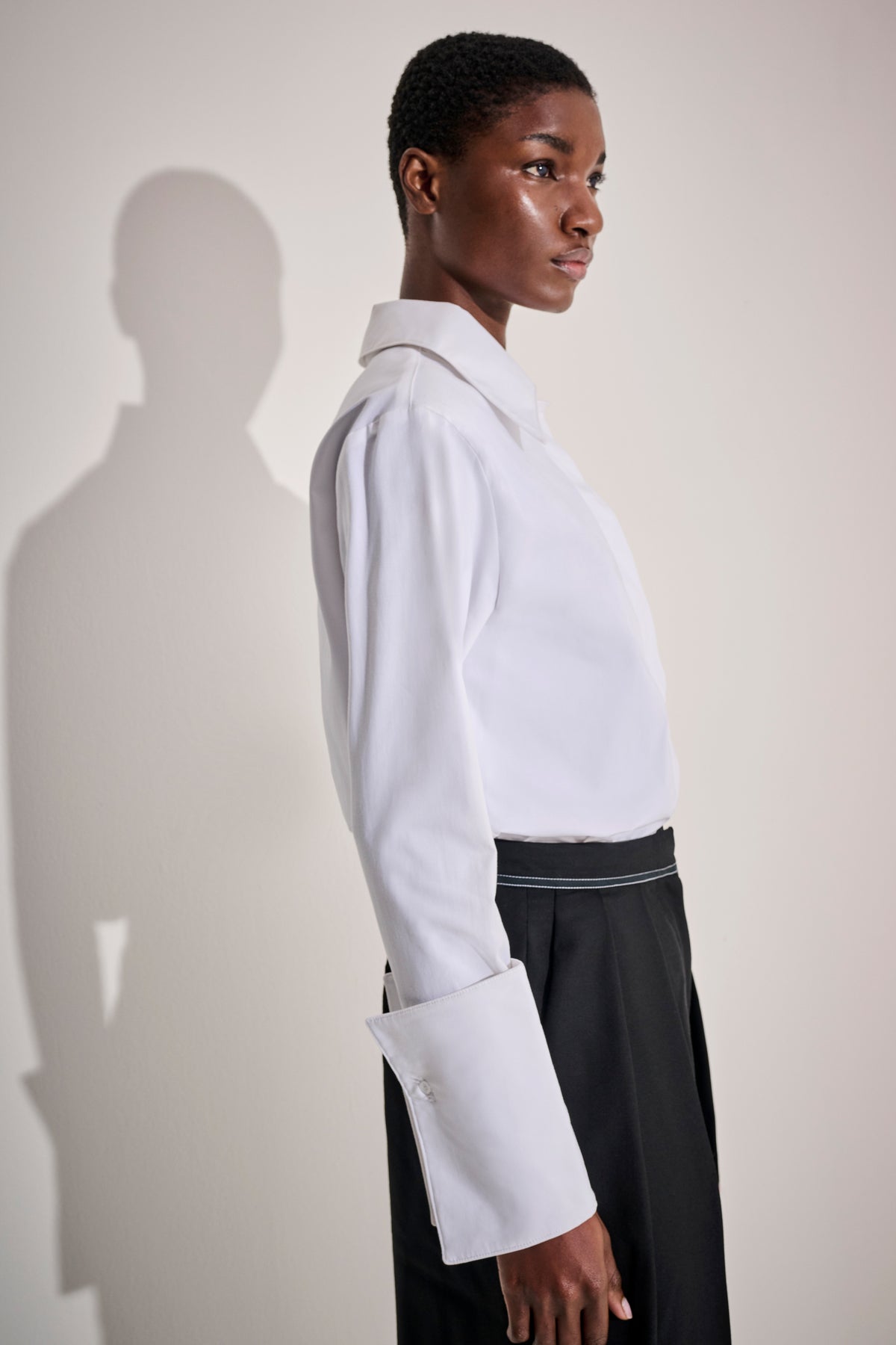Stella McCartney Black Pleated Trousers