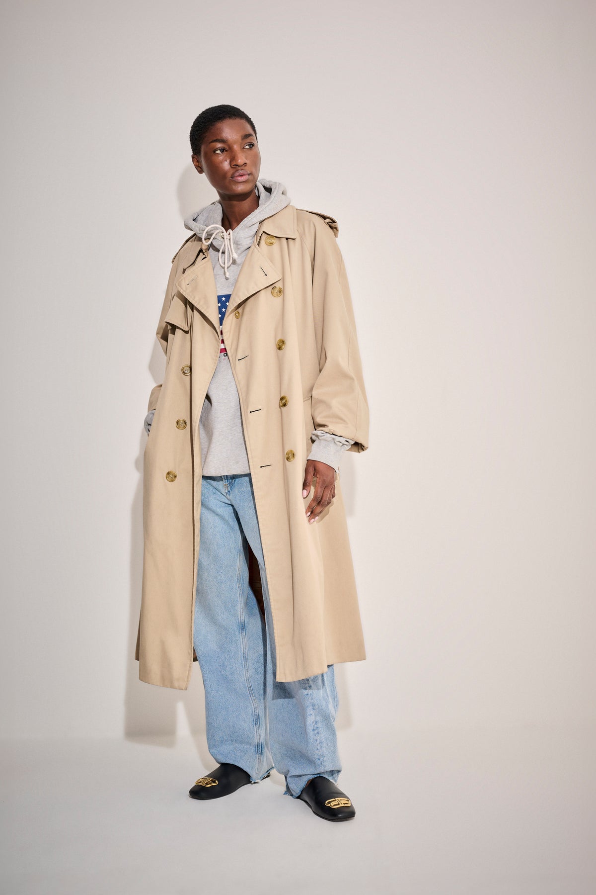 Vintage St Michaels Trench coat