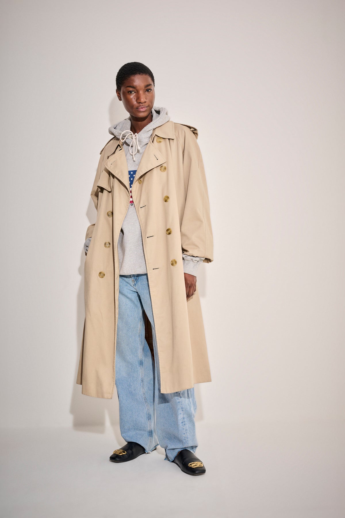Vintage St Michaels Trench coat