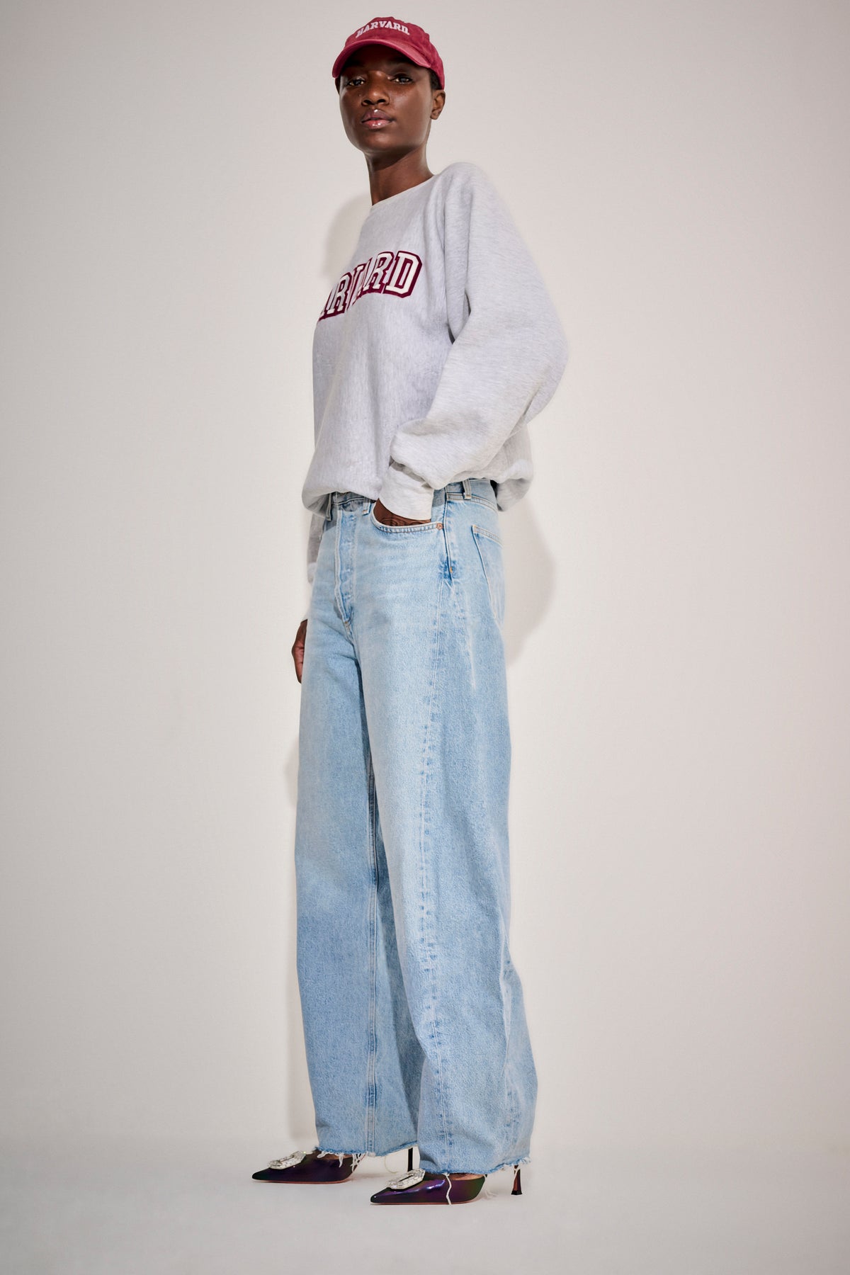 AGOLDE Washed Denim Jeans