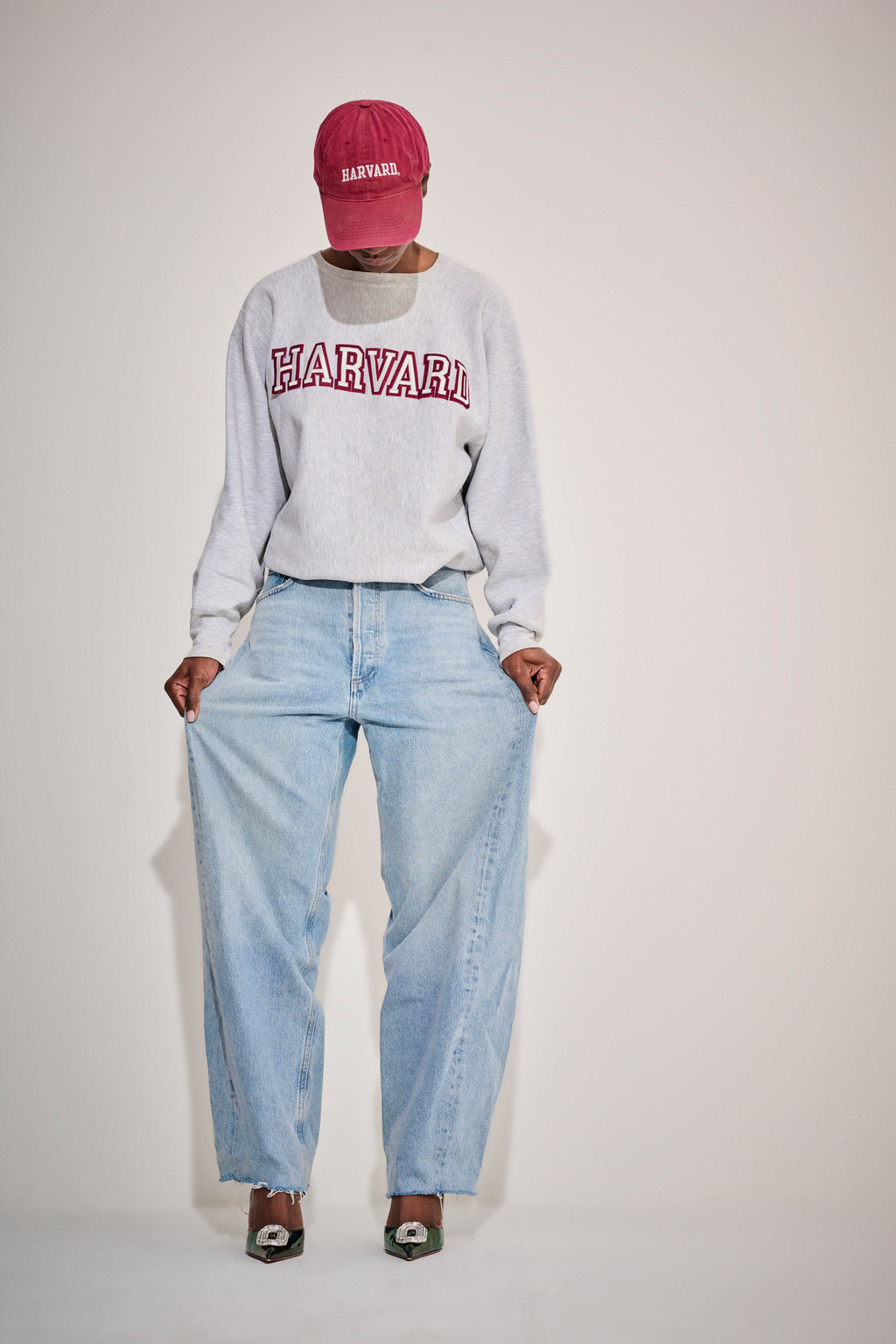 AGOLDE Washed Denim Jeans