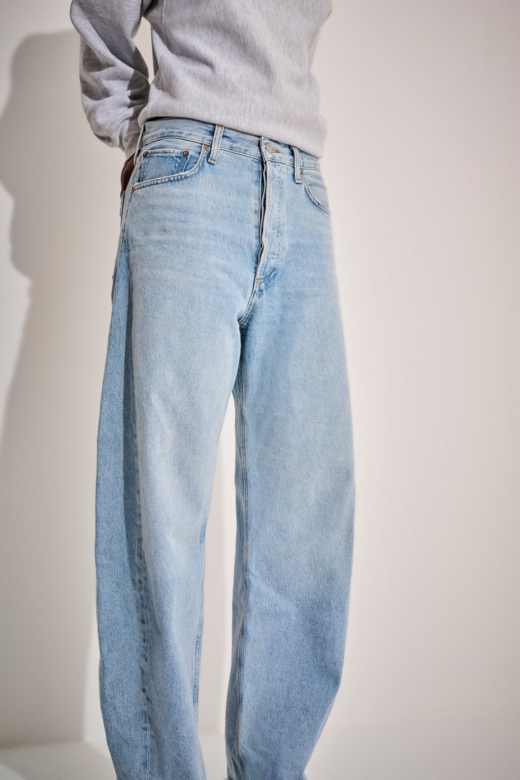 AGOLDE Washed Denim Jeans