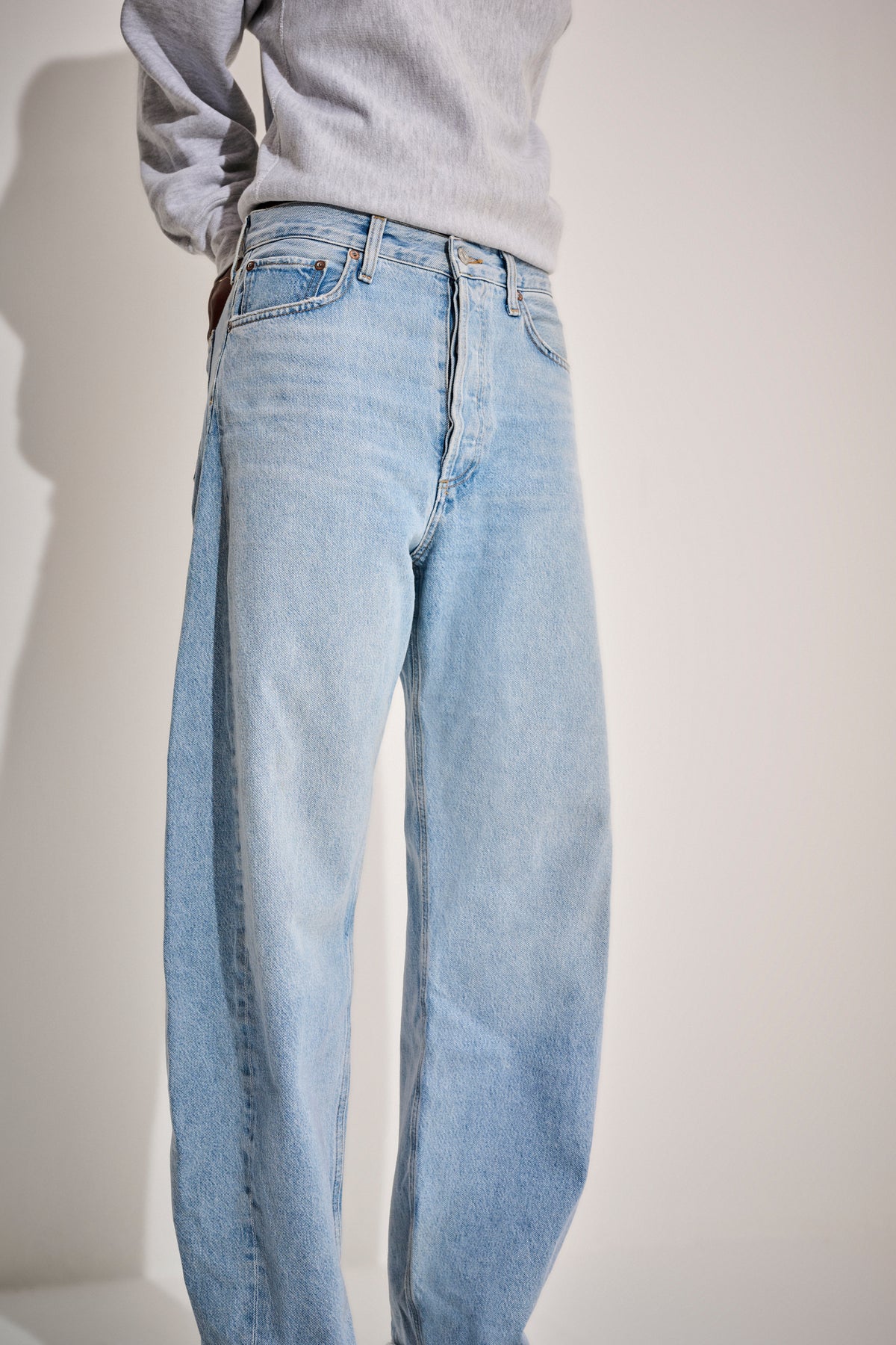 AGOLDE Washed Denim Jeans
