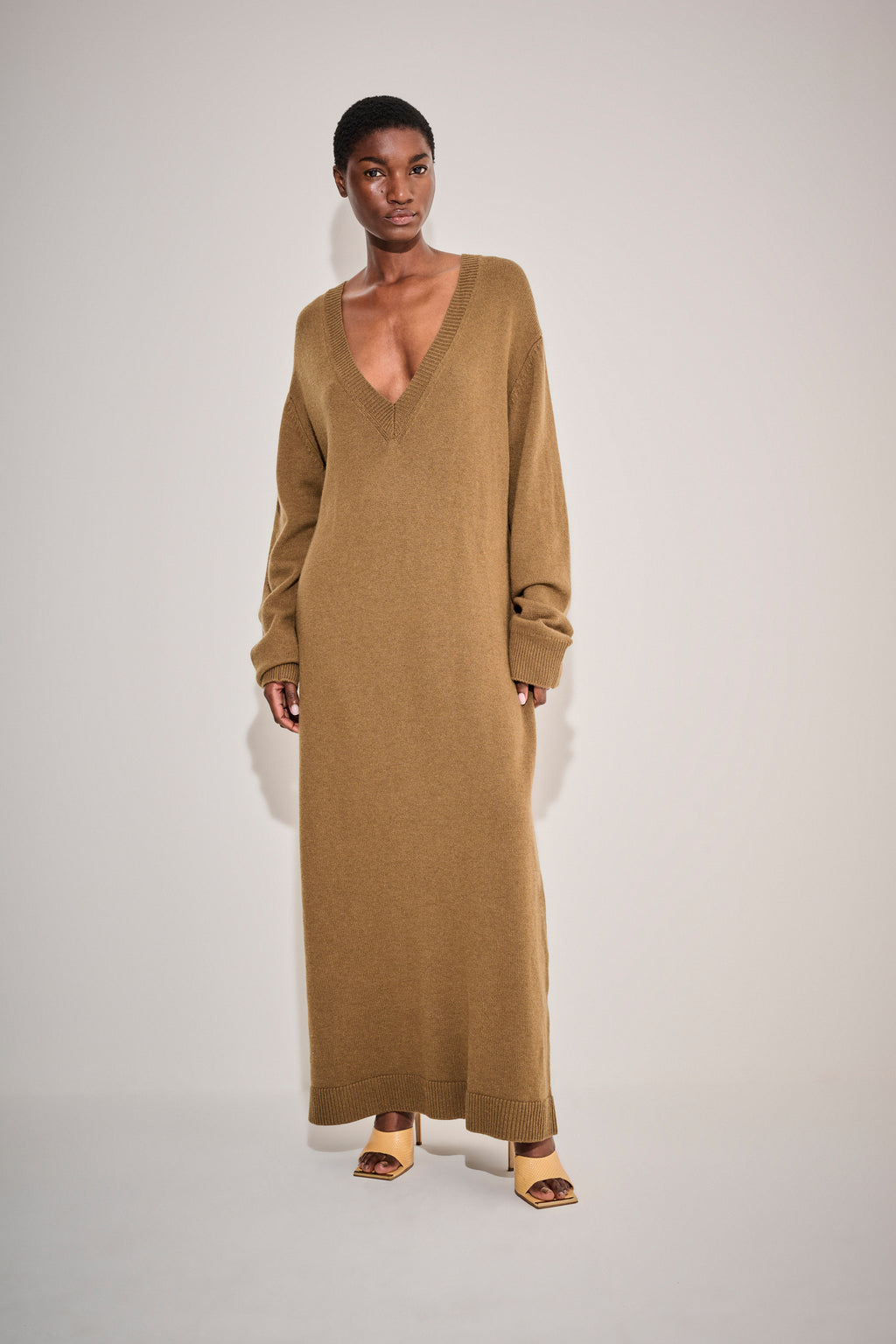 Courtney Zheng Wool & Cashmere Oversized Dress