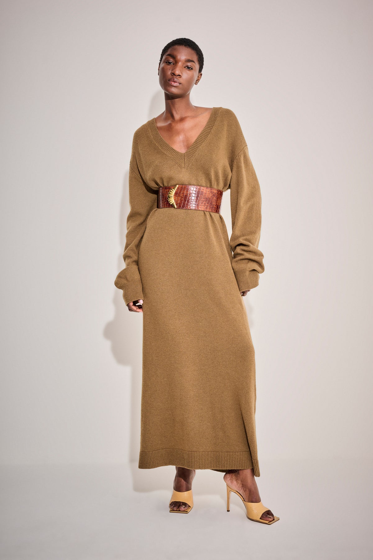 Courtney Zheng Wool & Cashmere Oversized Dress