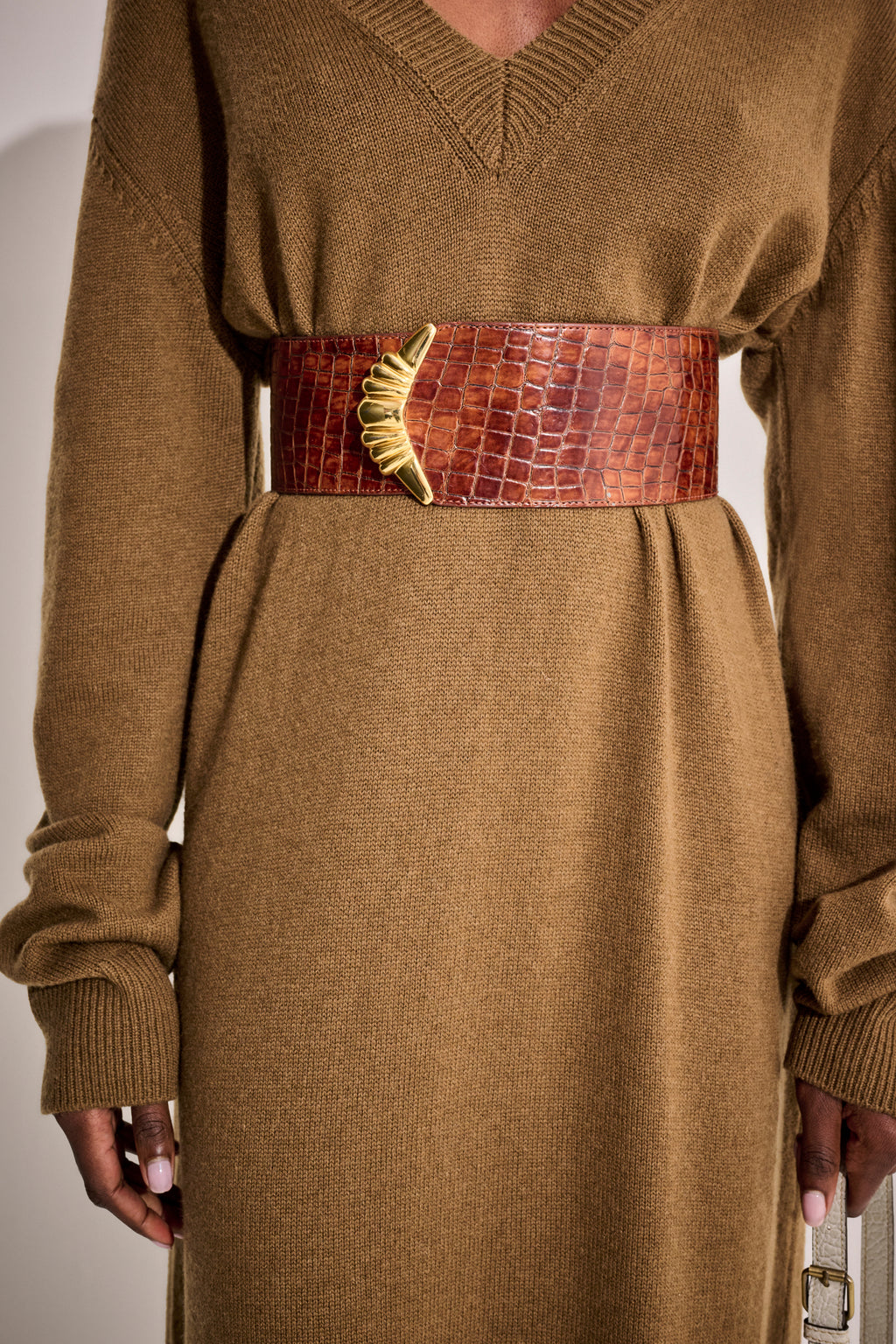 Courtney Zheng Wool & Cashmere Oversized Dress