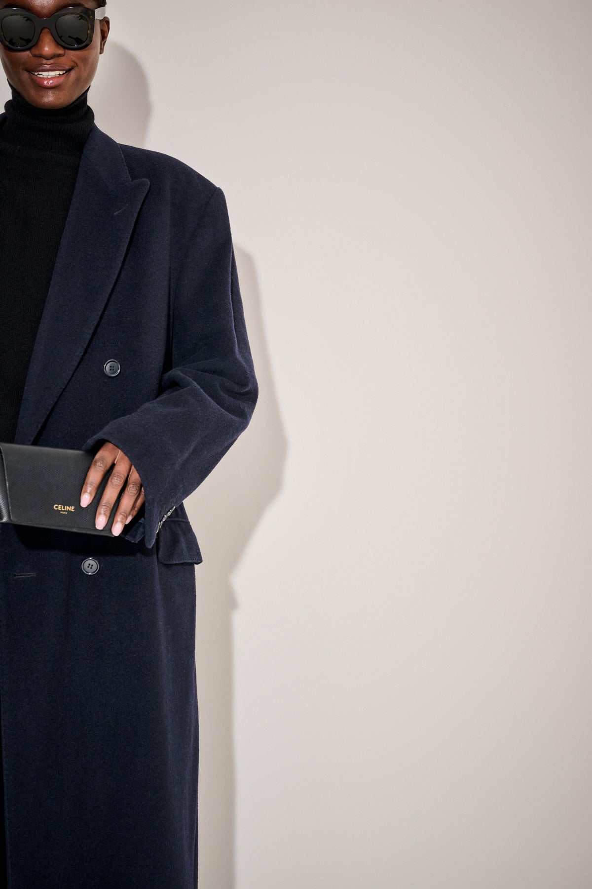 Vintage Saville Row Wool Coat