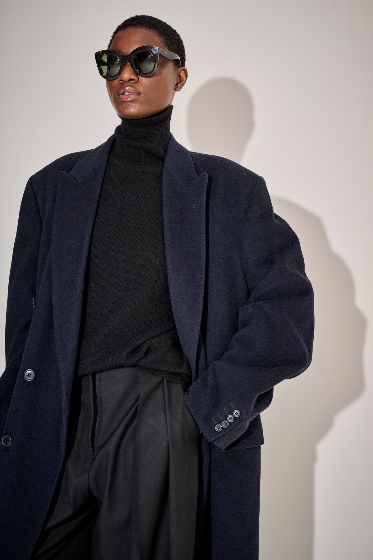 Vintage Saville Row Wool Coat