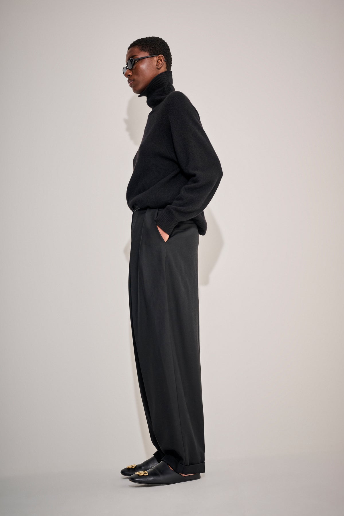 Vintage Cashmere Roll Neck