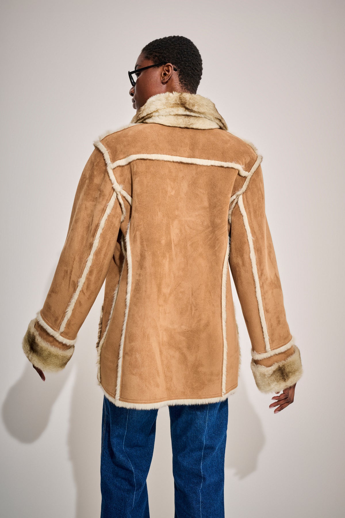 Vintage Dennis Basso Aviator Coat