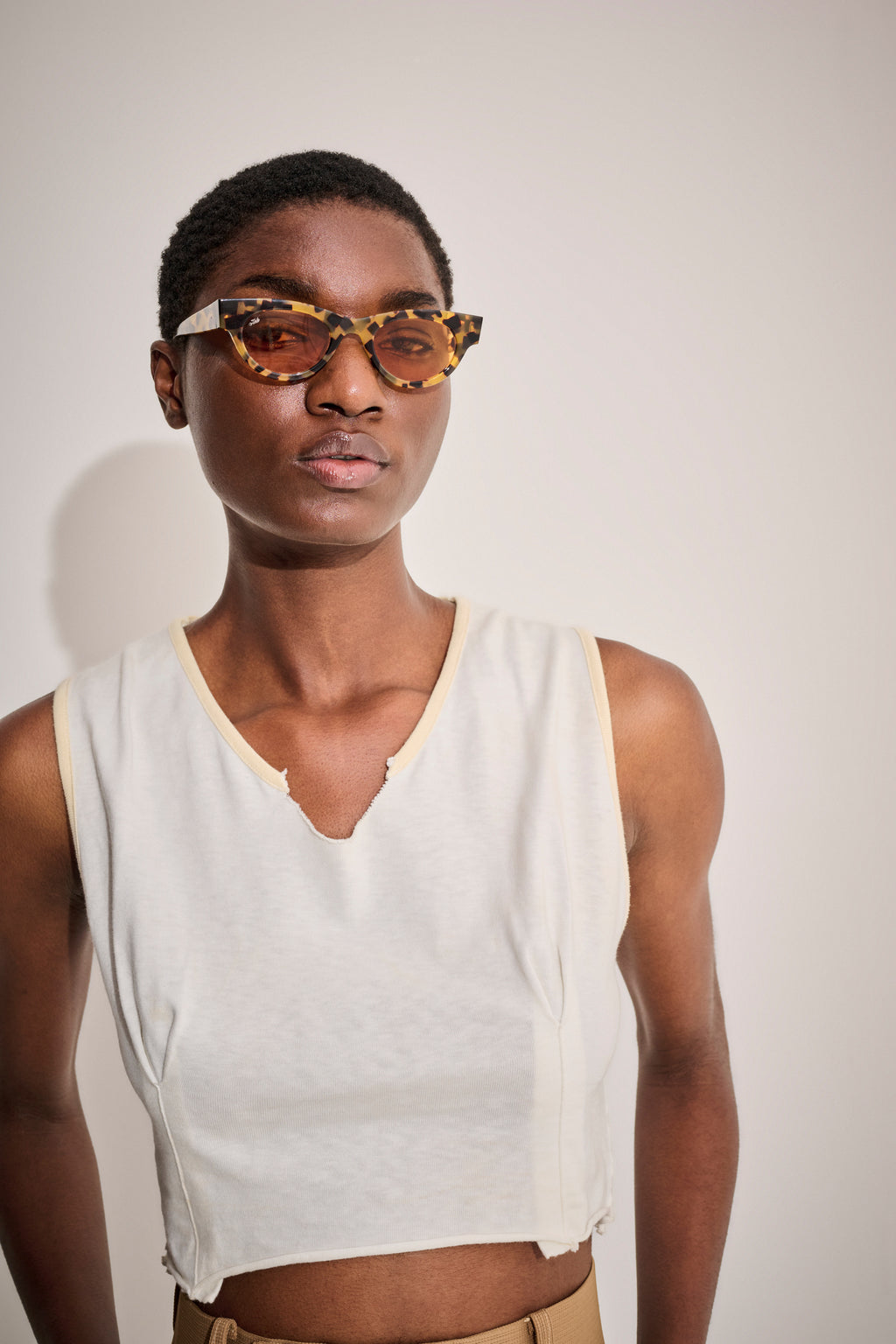Marni Ivory Crop Top