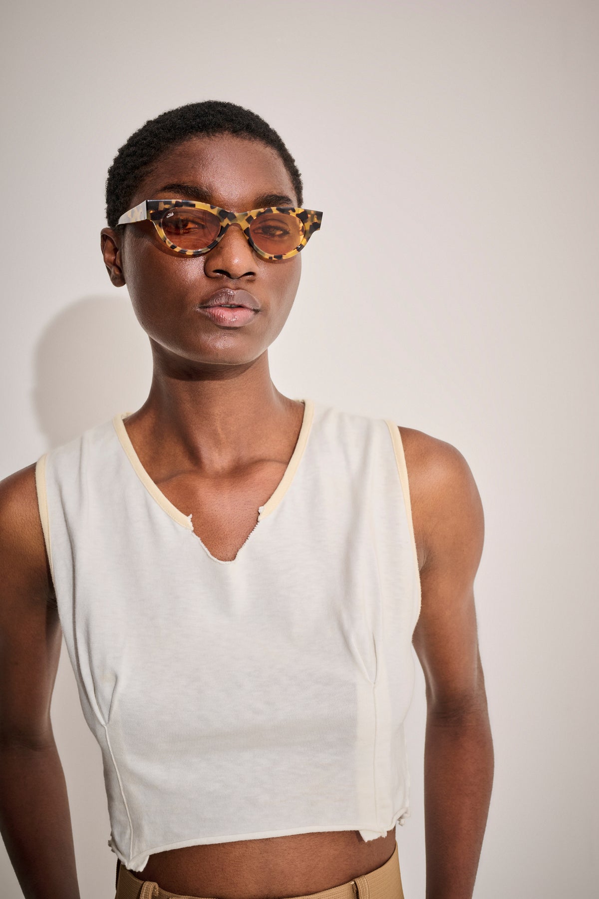 Marni Ivory Crop Top