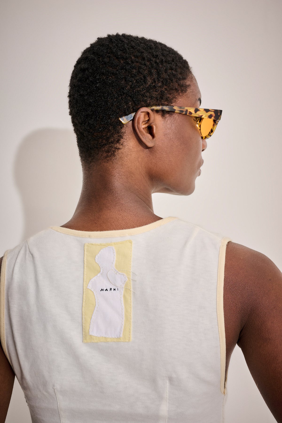 Marni Ivory Crop Top